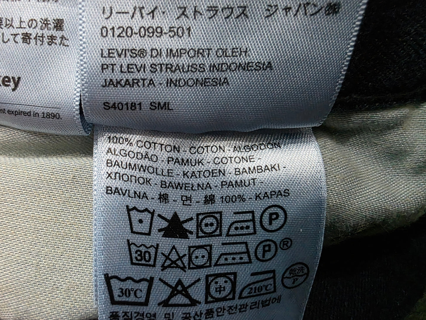 Pantalon Levis 517 40X30 Azul Clasico Bota