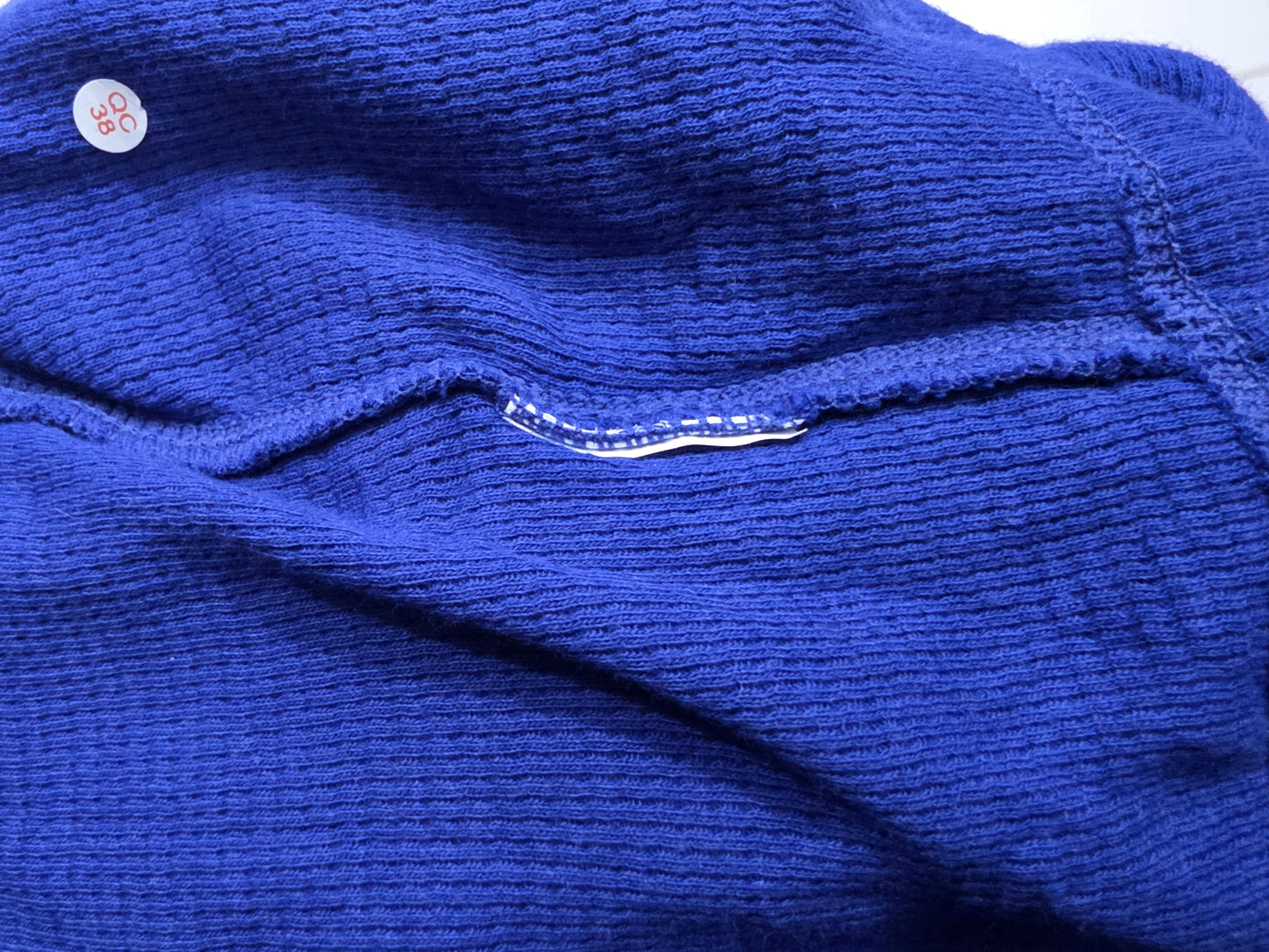 Playera Manga Larga Ralph Lauren 2xl Azul Letras