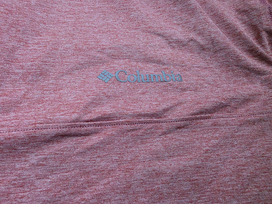 Playera Con Cierre Columbia 2xl Vino