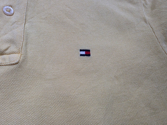 Playera Polo Tommy Hilfiger Xchico Xs Amarillo