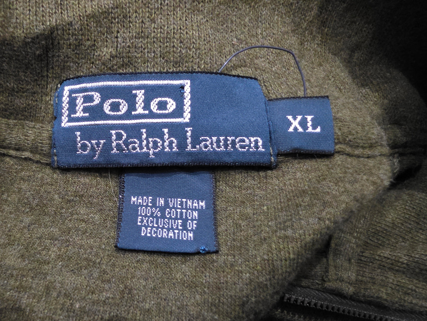 Sueter Ralph Lauren Xgrande Xl Verde Pony Vino
