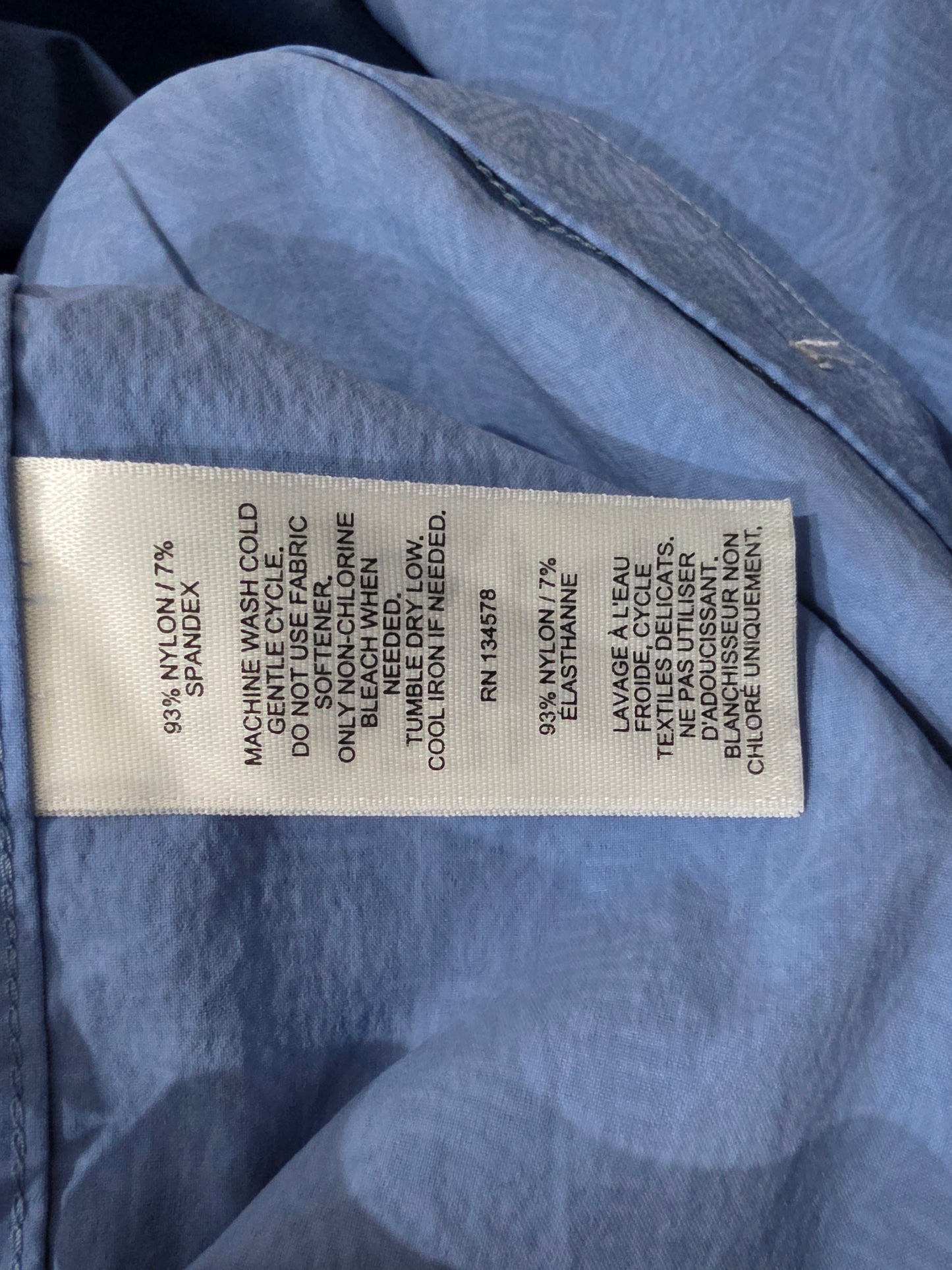 Camisa Manga Corta Vineyard Vines Chico S Slimfit Azul