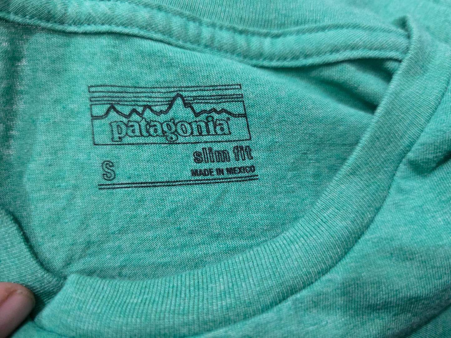 Playera Patagonia Chico S Slimfit Verde