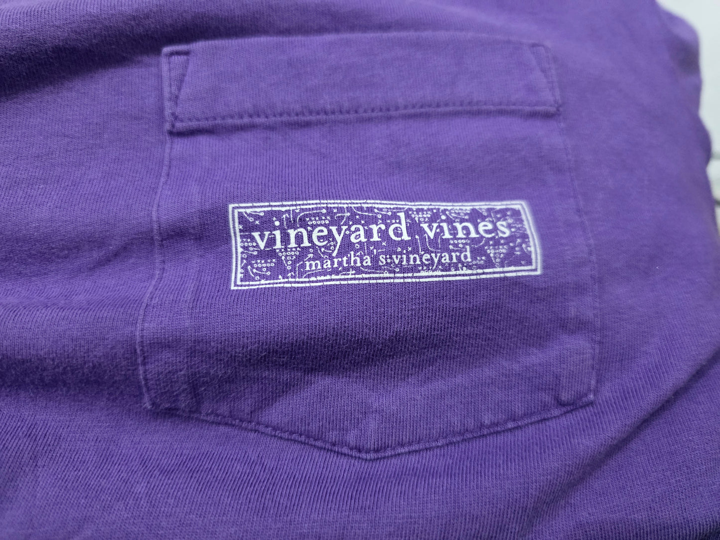 Playera Manga Larga Vineyard Vines Mediana M Violeta