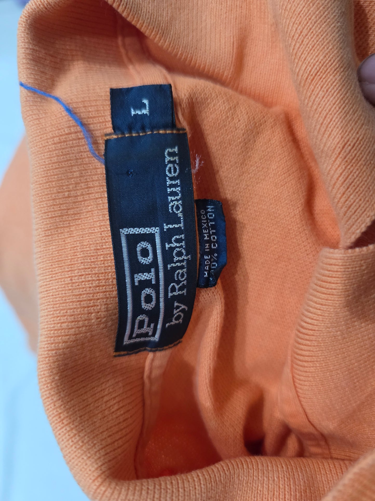 Playera Polo Ralph Lauren Grande L Naranja