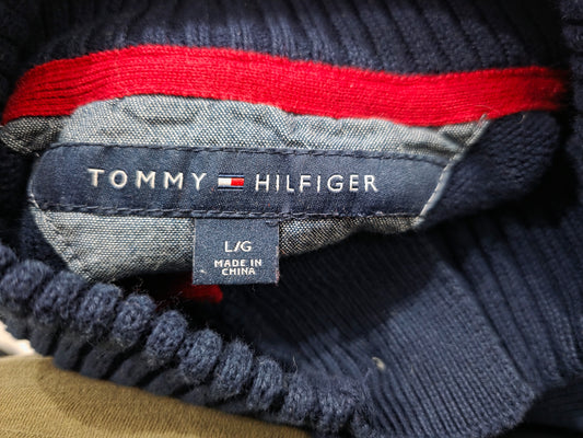 Sueter Tommy Hilfiger Grande L Azul Y Roj