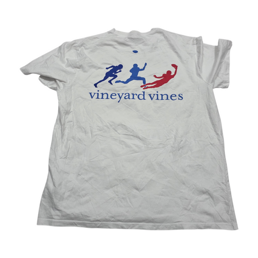 Playera Vineyard Vines Grande L Blanca