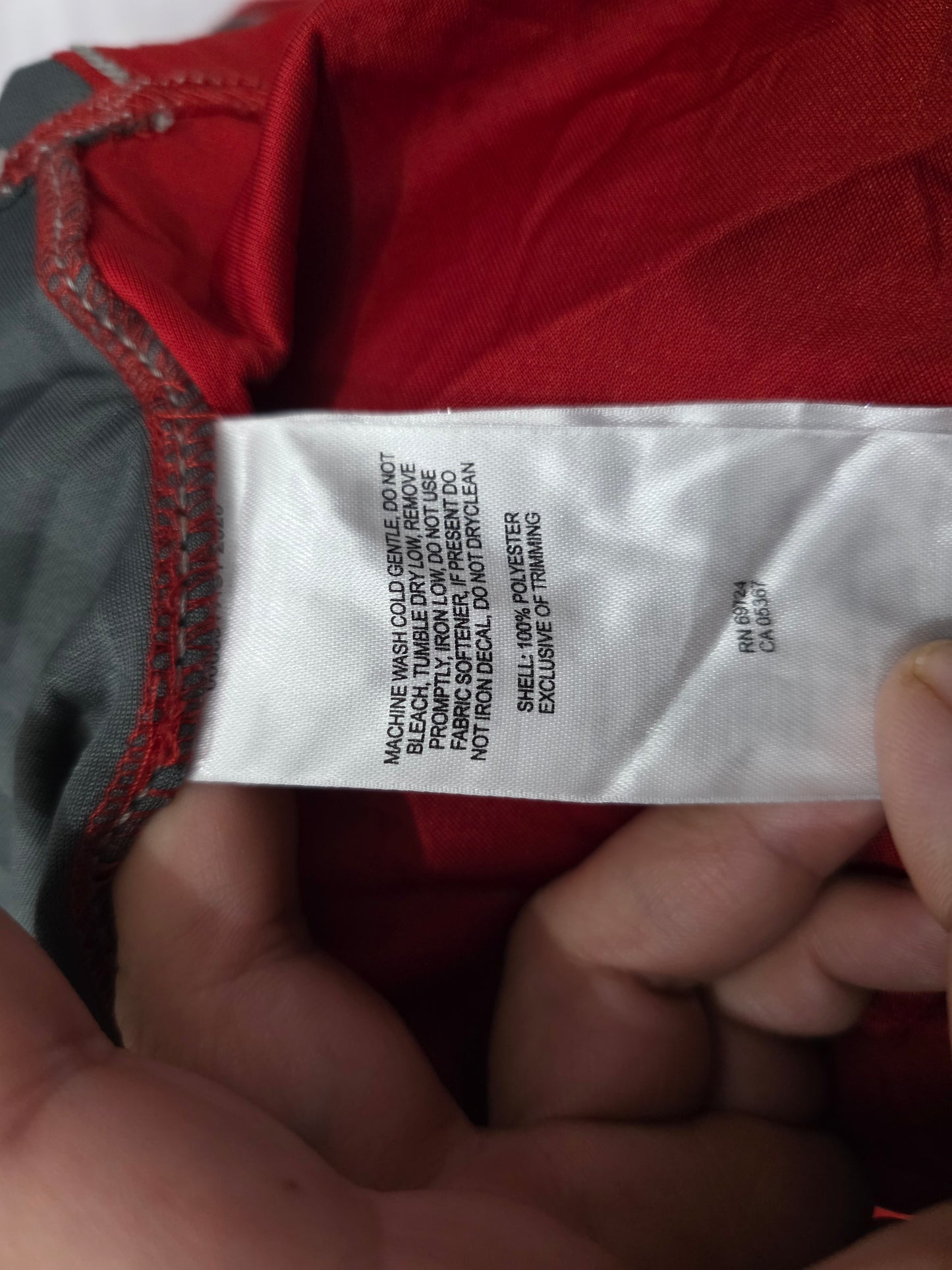 Playera Columbia 2xl Rojo