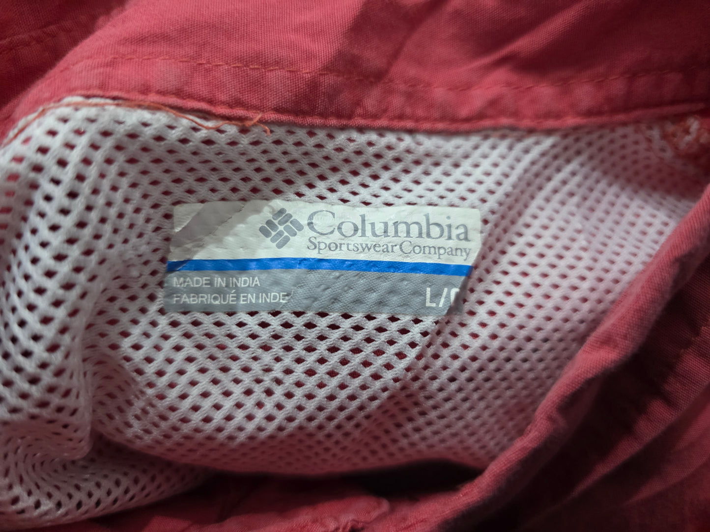 Camisa Manga Corta Columbia Pfg Grande L Coral