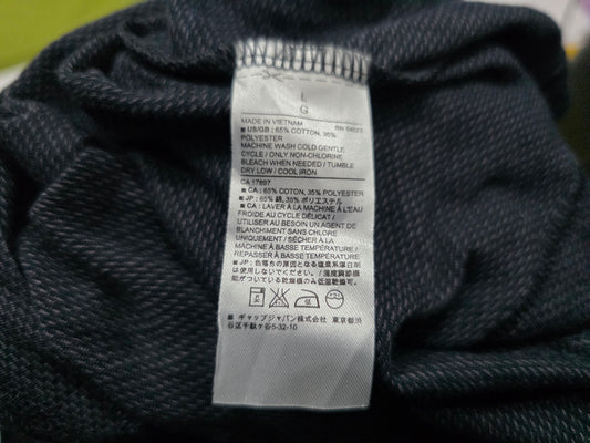 Playera Polo Banana Republic Grande L Azul