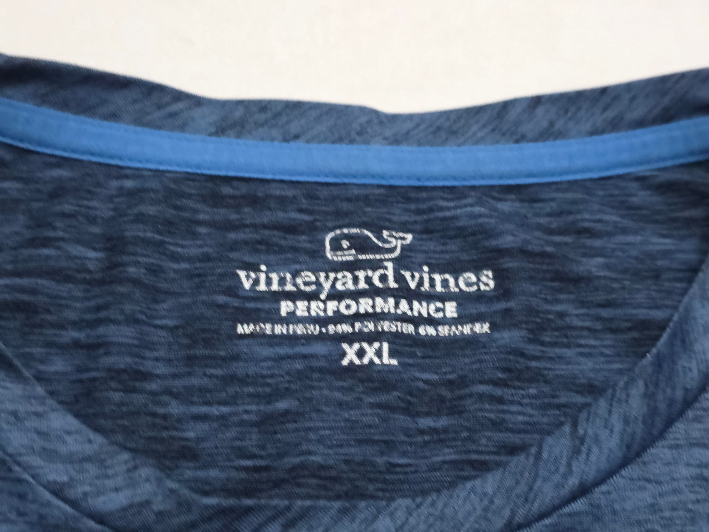 Playera Manga Larga Vineyard Vines Performance 2xl Azul