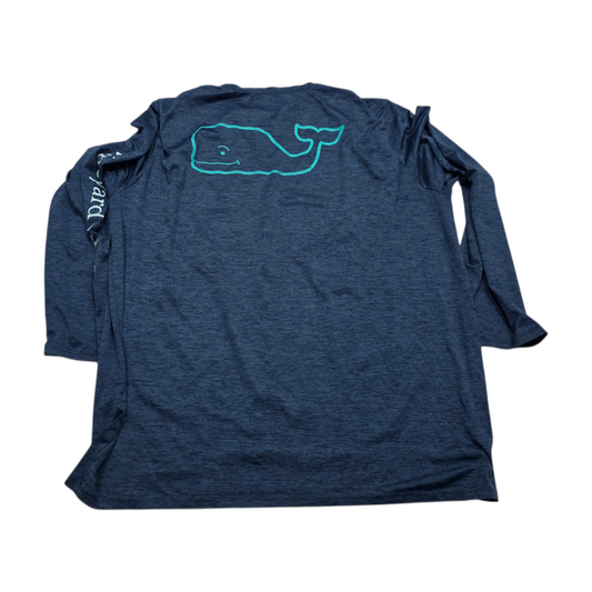 Playera Manga Larga Vineyard Vines Performance 2xl Azul