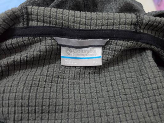 Sudadera Columbia Xgrande Xl Gris Omni Wick