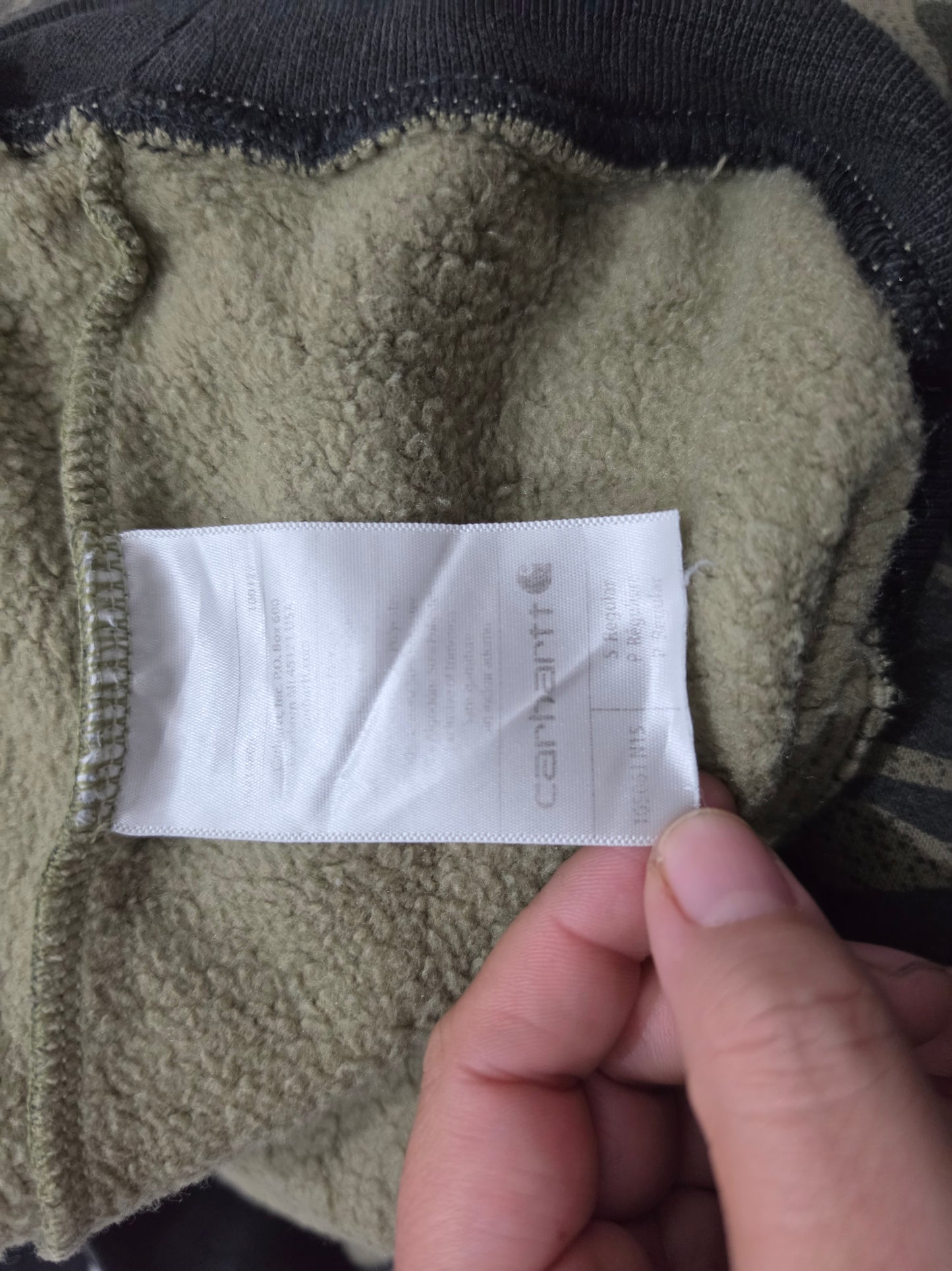 Sudadera Carhartt Chico S Loose Fit Camuflaje