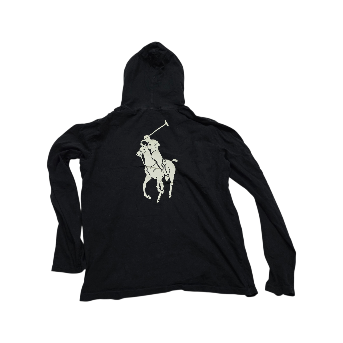 Playera Con Gorro Ralph Lauren Mediana M Big Pony