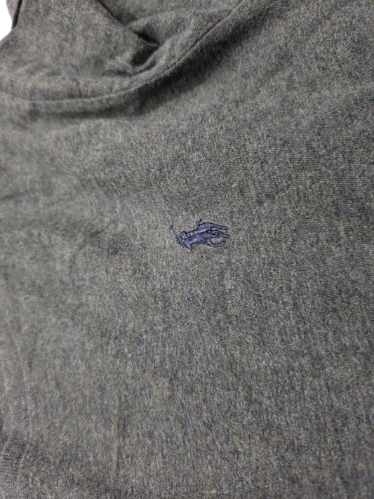 Playera Manga Larga Ralph Lauren Grande Custom Slimfit Verde