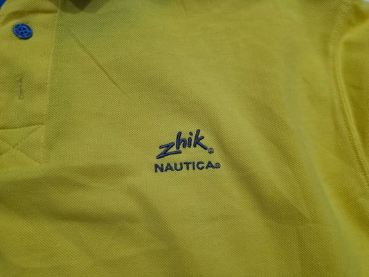 Playera Polo Nautica Zhik Xgrande Amarillo
