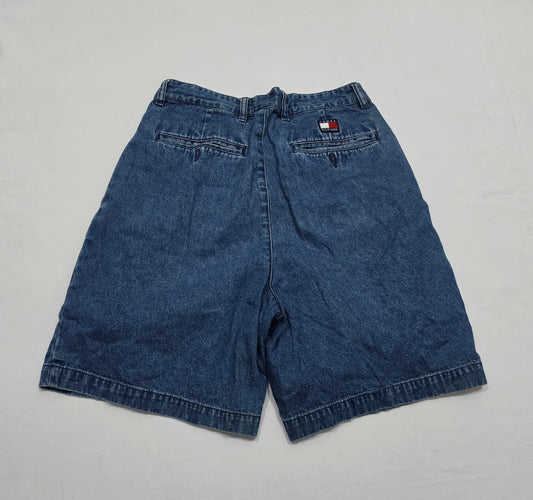 Bermuda Mezclilla Tommy Hilfiger Talla 31 Azul