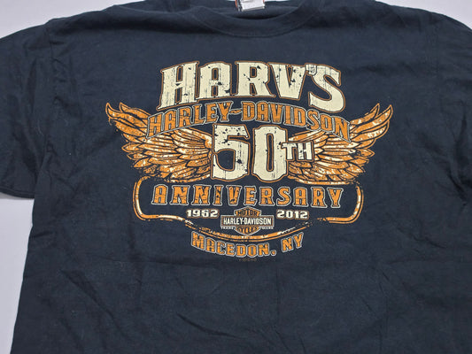 Playera Harley Davidson Grande L Negro