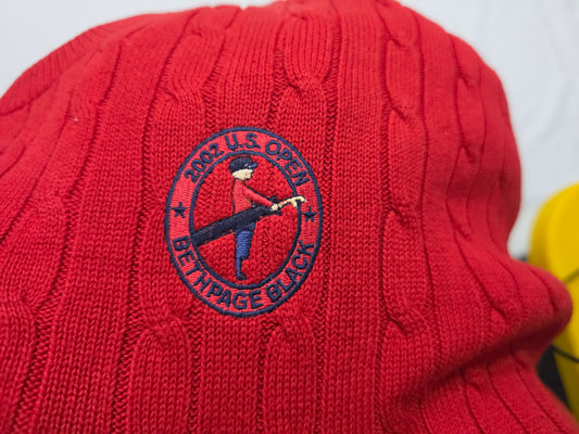 Sueter Tommy Hilfiger Golf 2xl Rojo Vintage