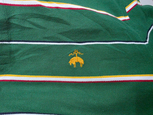 Payera Manga Larga Brooks Brothers Mediana M Slimfit Verde