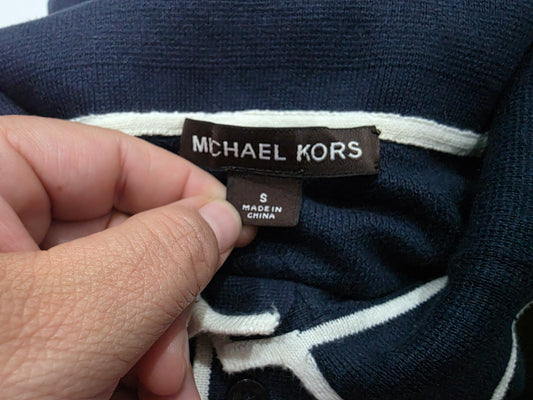 Playera Michael Kors Chico S Azul