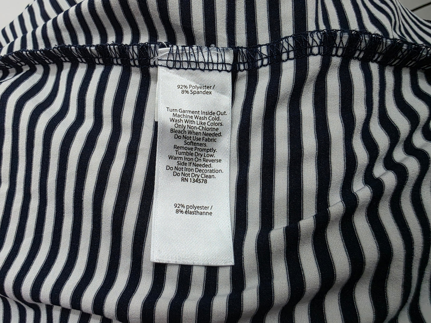 Playera Polo Vineyard Vines Chico S Azul Lineas