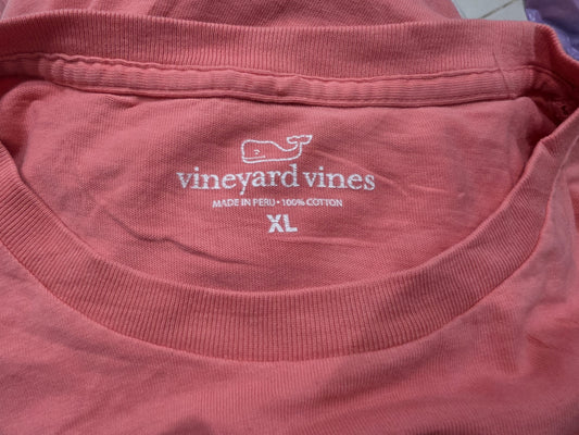 Playera Manga Larga Vineyard Vines Xgrande Xl Coral