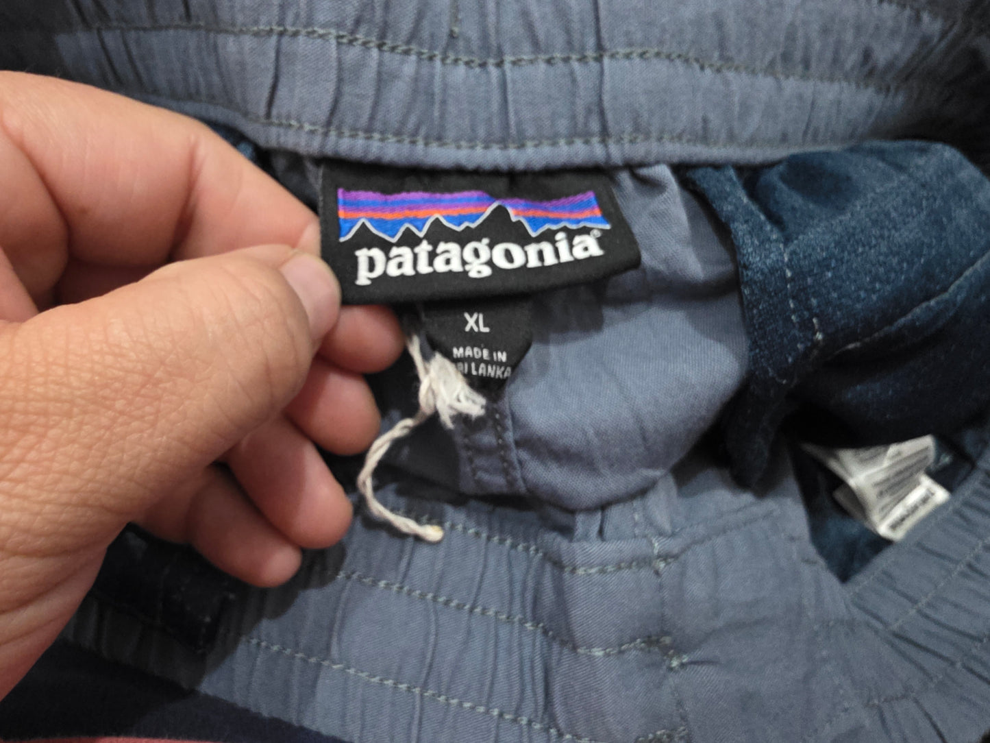 Bermuda Patagonia Xgrande Xl Azul Grisaceo