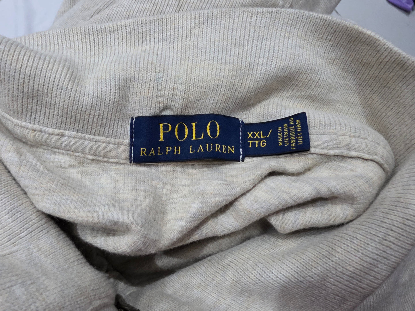 Sueter Ralph Lauren 2xl Beige Pony Cafe