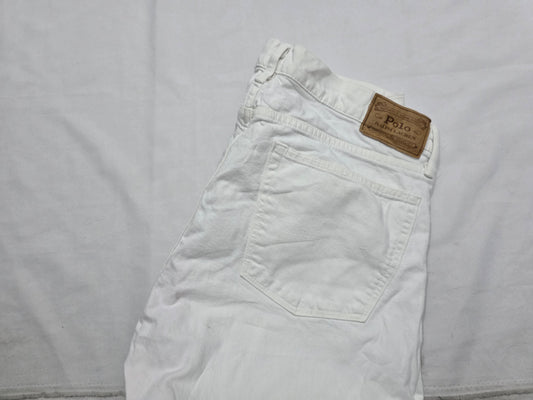 Pantalon Ralph Lauren 36x32 Slimfit Blanco