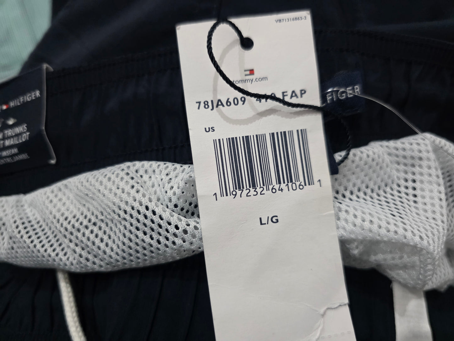 Bermuda Tommy Hilfiger Grande L Azul