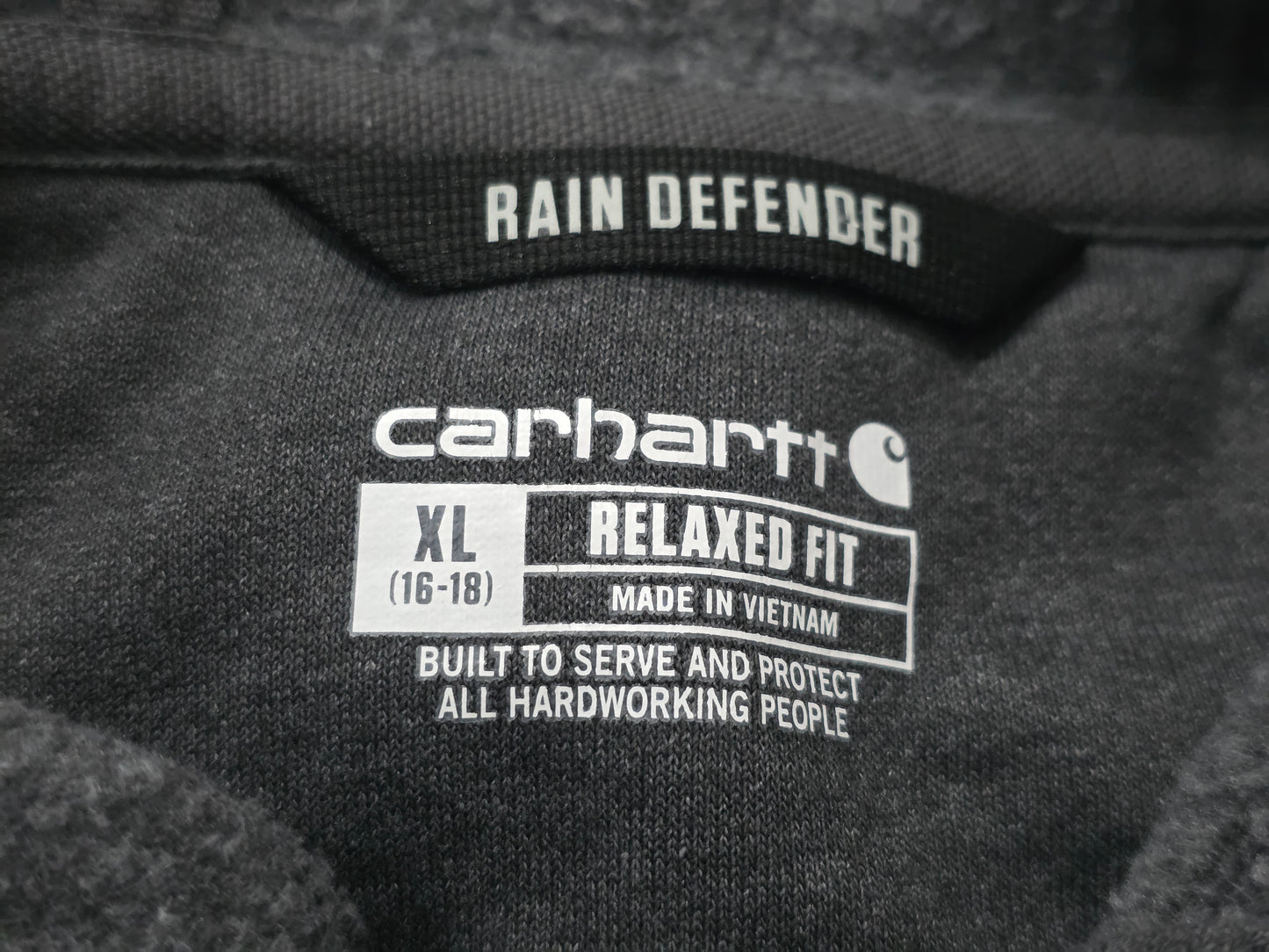 Sudadera Carhartt Mujer Xl Relaxed Fit Gris