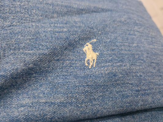 Playera Polo Ralph Lauren Chico S Classic Fit Azul Claro
