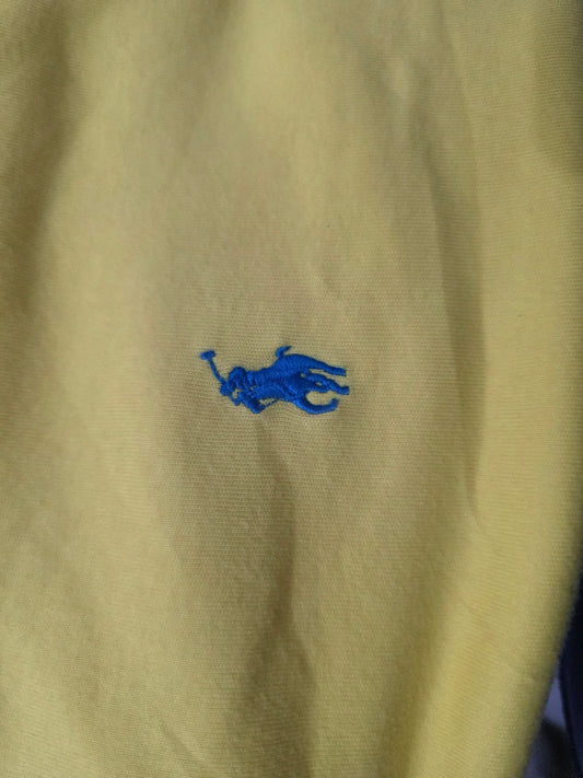 Playera Polo Ralph Lauren Grande Amarillo Pony Azul