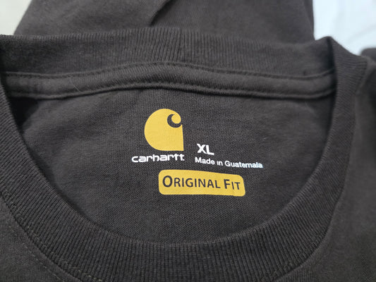 Playera Carhartt Xgrande Original Fit Cafe