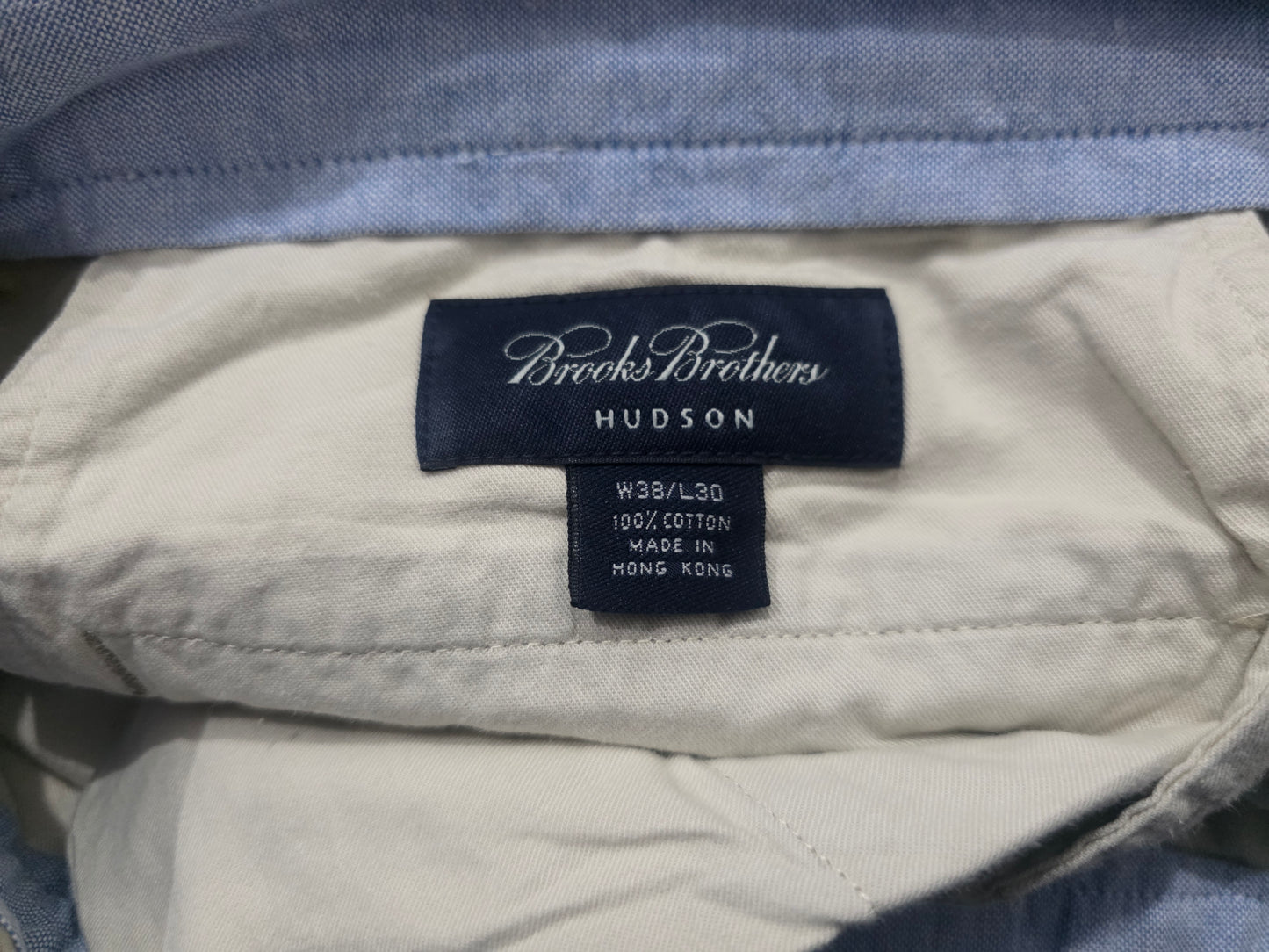 Pantalon Hudson Brooks Brothers 38x30 Cafe (Usado)