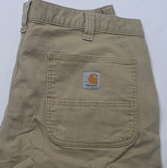Pantalon Relaxed Fit Carhartt 38x30 Café (Usado)
