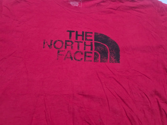 Playera The North Face Roja 2xl Rojo Standard Fit (Usado)