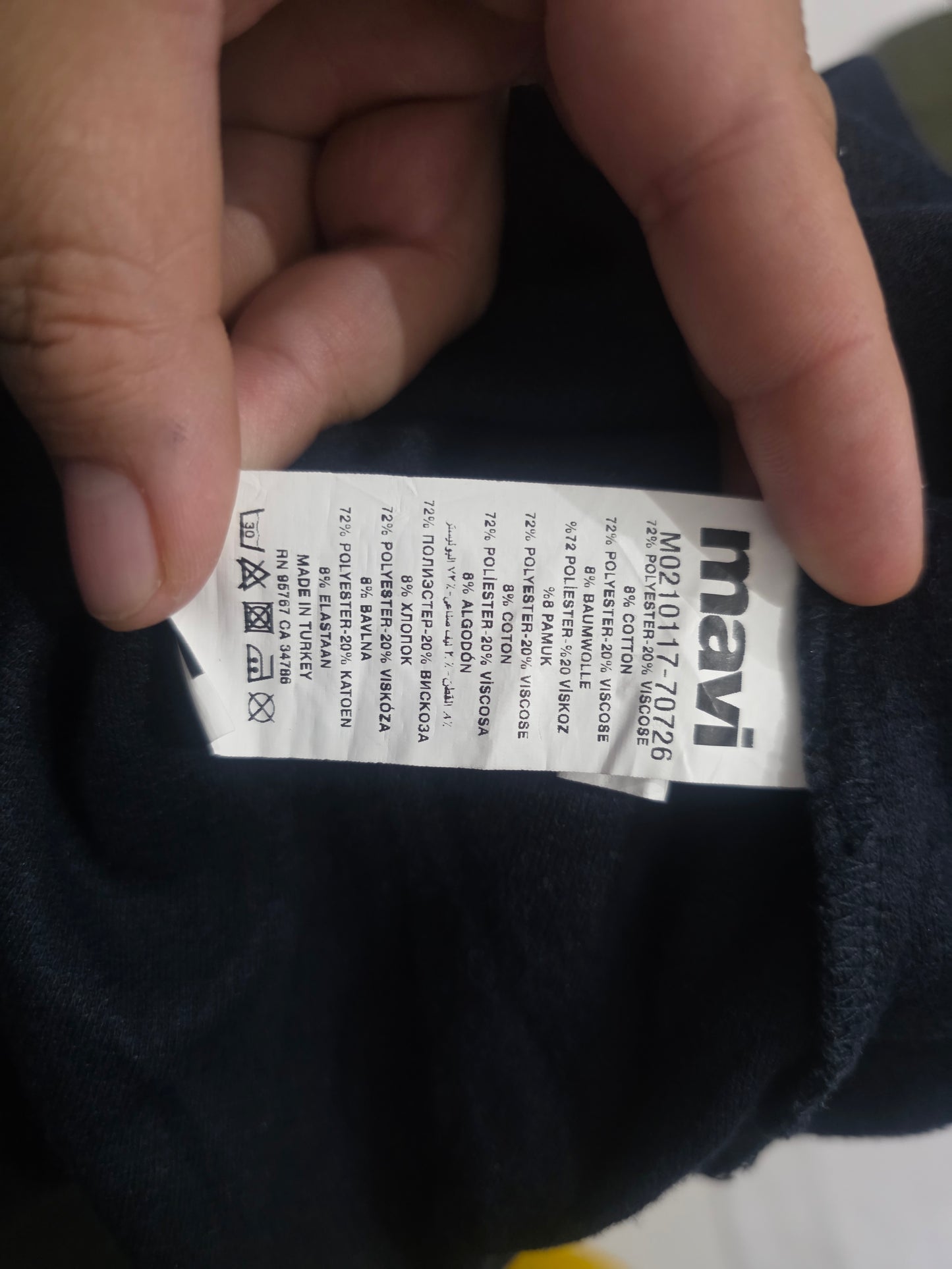 Camisa Mavi 2xl Fitted Azul (Usado)