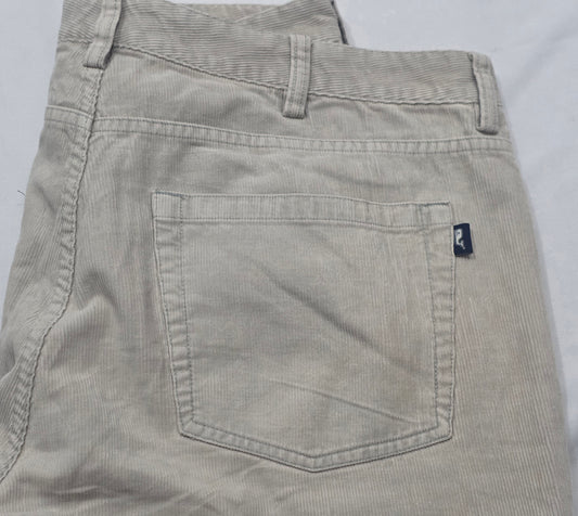 Pantalon Vineyard Vines 38x30 Beige Pana Recto (Usado)