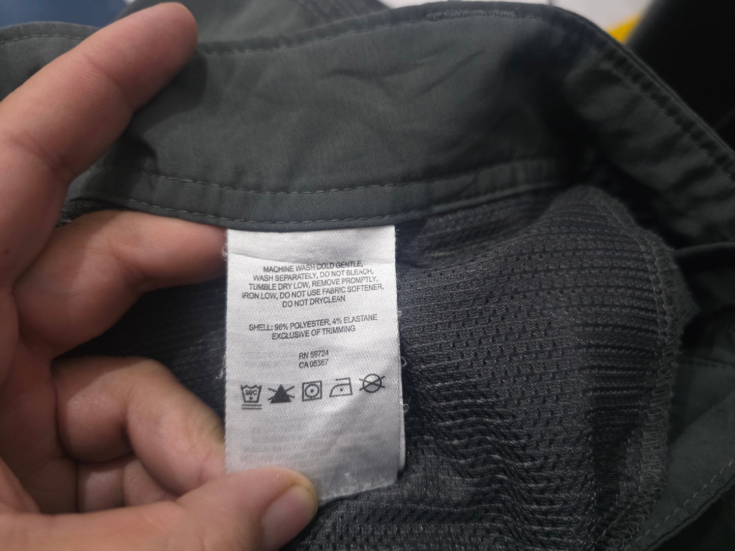 Pantalon Columbia 40x30 Omni Shade Gris Convertible (Usado)