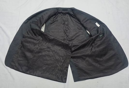 Saco Ralph Lauren 42l Gris Oscuro (Usado)