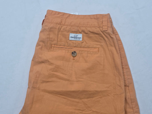 Bermuda Vineyard Vines Talla 33 Naranja (Usado)