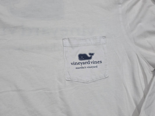 Playera Vineyard Vines Mediana Manga Larga Blanca (Usado)