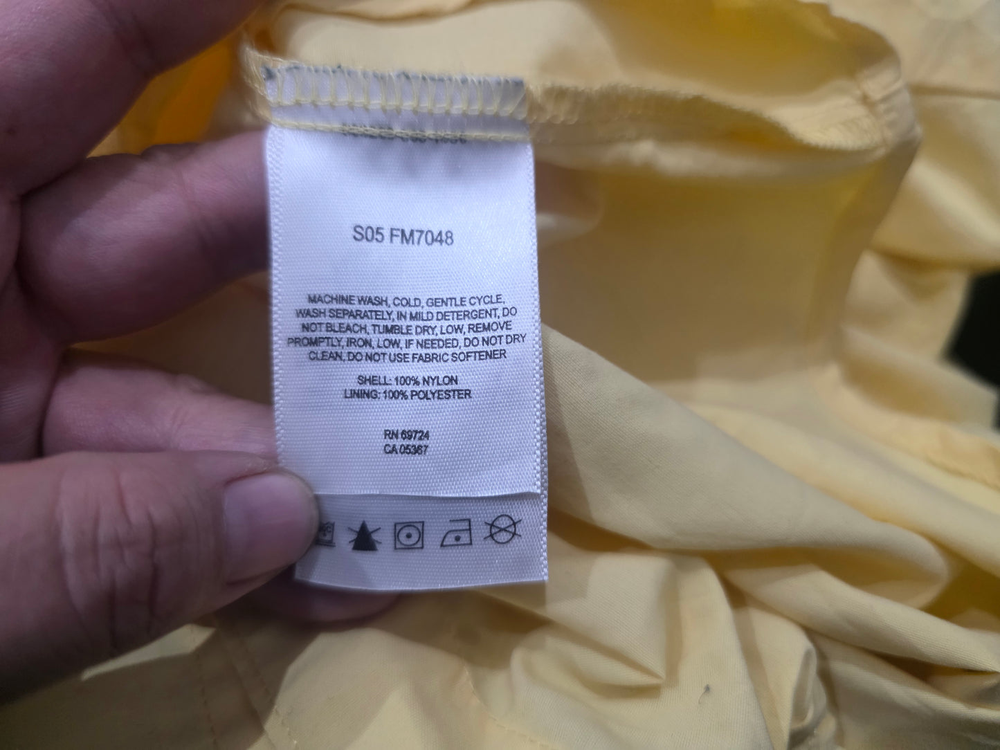 Camisa Columbia Pfg Xgrande Xl Amarillo (Usado)