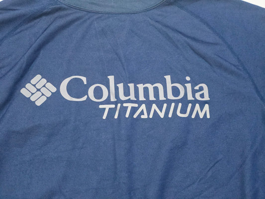 Playera Columbia Titanium 2xl Azul (Usado)