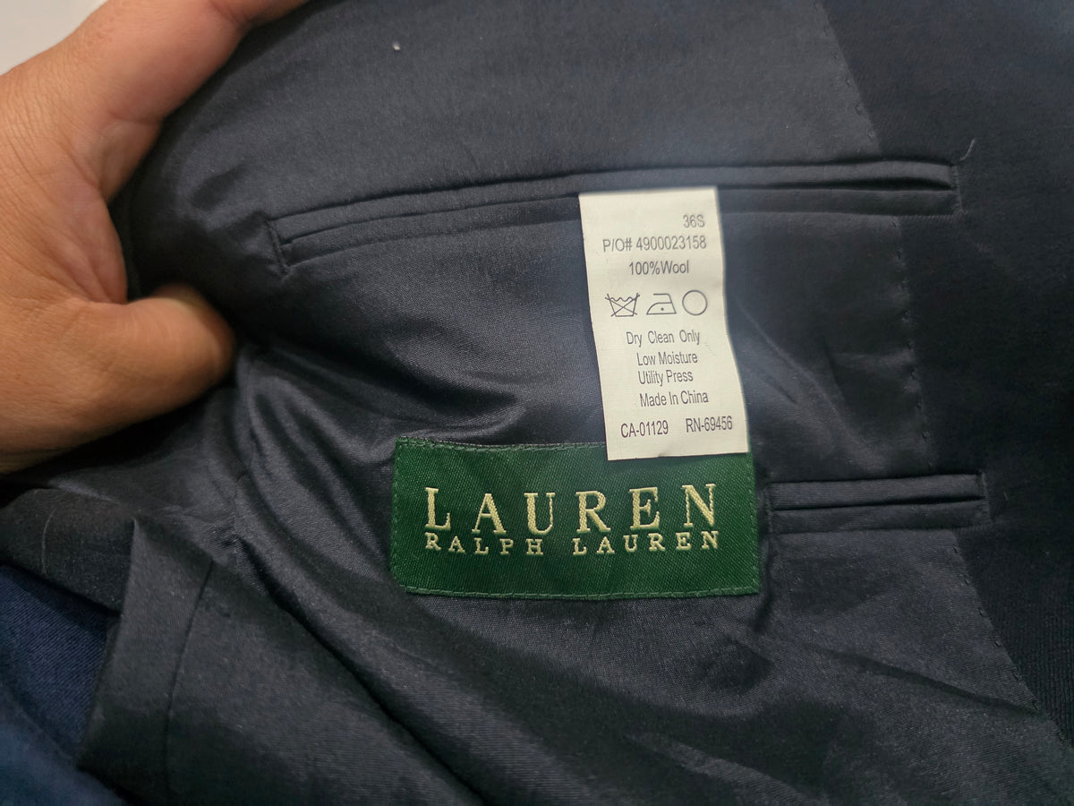 Saco Ralph Lauren 36s Azul (Usado)