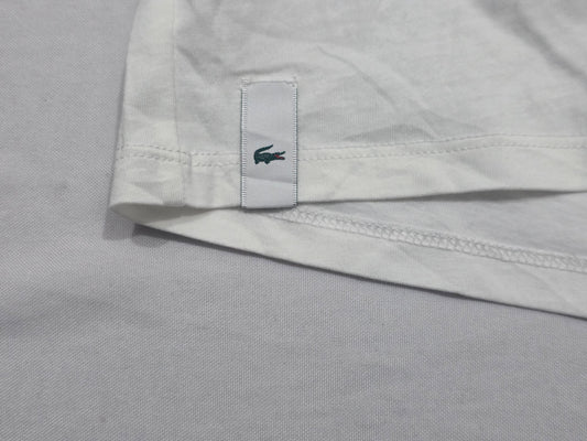 Playera Sin Mangas Lacoste Grande L Blanco (Usado)