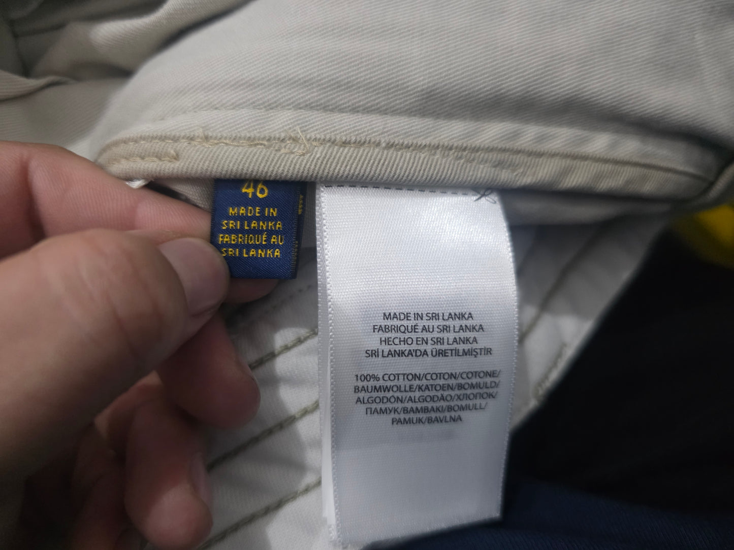 Bermuda Ralph lauren talla 46 Beige (NUEVO)